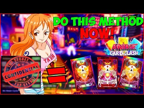 Use These *OP* Pack Farming Method's NOW To Get A 1 Trillion In Anime Card Clash! Roblox
