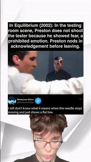 Equilibrium 2002 In the testing room scene