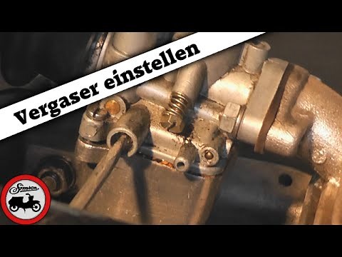 Simson Basics #5: Adjusting the carburetor (BVF 1 series)