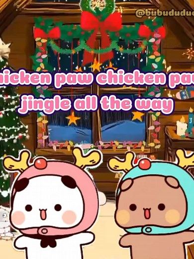 Bubu Sings Jingle Bells: A Festive Duo's Delight