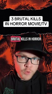 130K views · 2.1K reactions | 3 BRUTAL and unforgettable kills in horror movies and tv shows. What are some of your favorites? #horror #horrormovies #horrormovie | SlasherTalk | Facebook