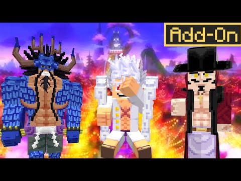 The best one piece addon for MCPE/MCBE 1.21+