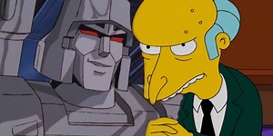 The Simpsons Crossover With Transformers In Art As Springfield Residents Become More Than Meets The Eye