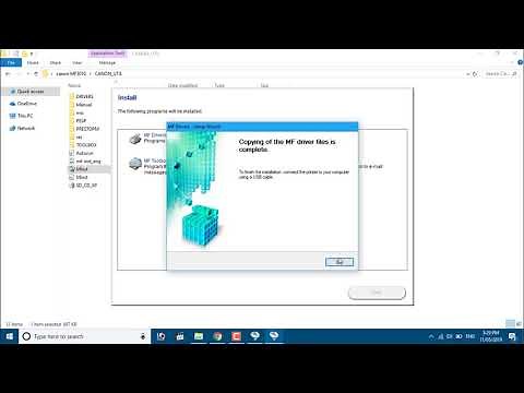 how to install Canon MF3010 Printer Driver