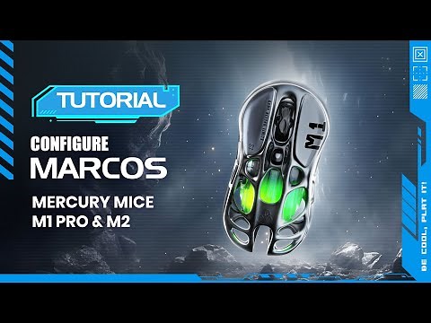 Tutorial | How to Configure Marcos of GravaStar Mercury Mice | M1 Pro & M2