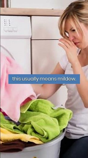 Get Rid of SMELLY Towels with This Simple Hack! (Cleaning Tips) #shorts