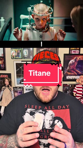 Titane (2021) can be streamed on Tubi. Following a series of unexplained crimes, a father is reunited with the son who has been missing for ten years. . . . #horror #horrormovies #bodyhorror #Frenchorror #titanemovie