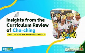 Insights from the curriculum review of Cha-ching