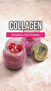 We already know how excellent collagen is for the body. Here's a yummy recipe you can make tonight for tomorrow! Collagen Raspberry Chia Pudding Recipe ⁃ 1/3 cup Chia Seeds ⁃ 1 scoop Collagen Powder ⁃ 1-2 tablespoons Agave ⁃ 1 cup Unsweetened Coconut Milk ⁃ 1 teaspoon vanilla extract ⁃ 1 cup Raspberries Who's going to make this? #collagen #collagenbooster #collagenrecipe | JJ Smith