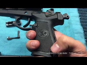 Norinco CF98-9mm pistol unboxing review