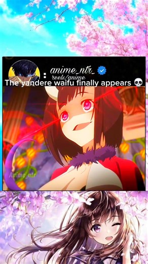 The yandere waifu finally appears