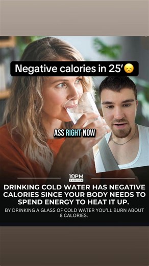 Gonna drink some ice cold water and get shredded, brb. #fitnesscoach #diettips #dietmyths #metabolism #gymtok