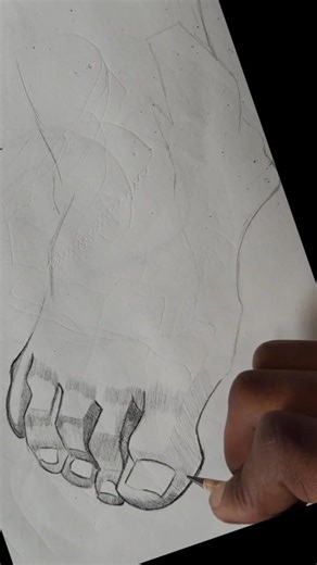 How To Draw Leg? leg sketch step by step