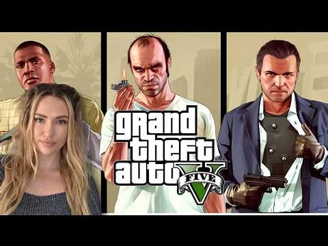 FIRST TIME Playing GTA V… This City Is Not Safe With Me 😂
