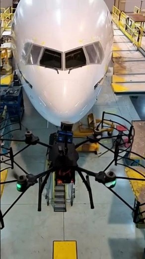 Future of Aviation! NASA Drone Inspects Boeing Jets #NASA #DroneTechnology #FutureOfFlight