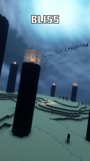 These Minecraft Shaders Make The End Look Beautiful #minecraft #yosho