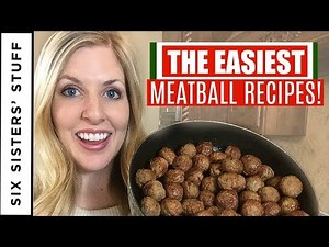 How to Make the BEST Meatballs 4 Different Ways! Swedish, Sliders, Sweet and Sour, and Brown Sugar