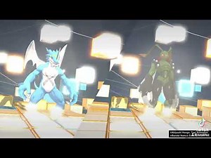 exveemon and stingmon dna digivolve to paildramon digimon time stranger