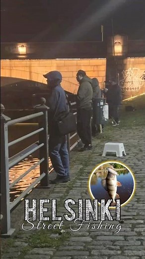 Street Fishing Finland ( Helsinki ) #kalastus