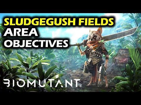 Sludgegush Fields: Area Objectives Locations | Biomutant Collectibles Guide & Walkthrough