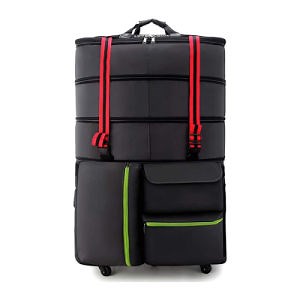[Hot Item] Extra Large Size Travel Expandable Lightweight Rolling Duffel Foldable Luggage Bag