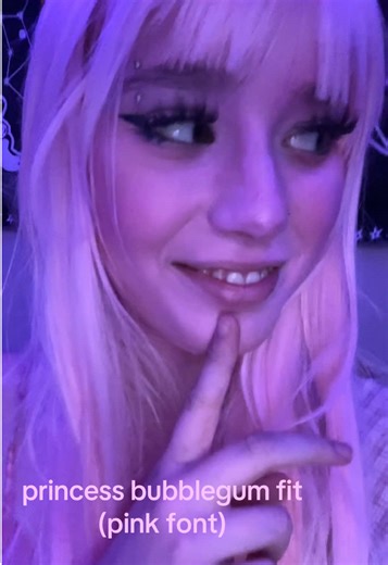 i painted myself pink for this #cosplay #adventuretime #fyp #trend #princessbubblegum