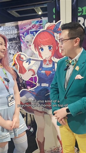 Fractured Blooms is the next psychological horror game to look out for from @serenity_forge . I had a great time playing the early demo at PAX West and chatting with Zhenghua Yang the Game Director. It all started out cozy and slice of life, then got disturbing real quick. Definitely on my to-play list because there's a lot of mysteries to solve here and it's based off of a true story?! Demo now avail on Steam! #PAXwest2025 #serenityforge #fracturedblooms #ddlc #slaytheprincess #horrorgames | Vi