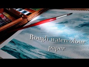 Painting on Rough Watercolour paper | tips, techniques, & experimentation | Paint and Chat