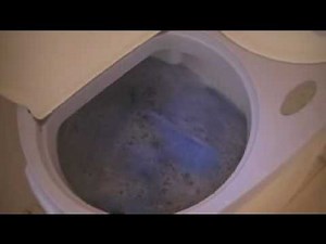 Mini Twin Tub Washer longer vid