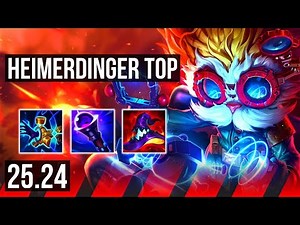 HEIMERDINGER vs IRELIA (TOP) | KR Master | 25.24