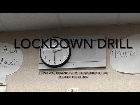School lockdown drill
