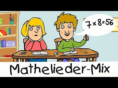 🔢 Mathelieder-Mix zum Lernen || Kinderlieder zum Lernen