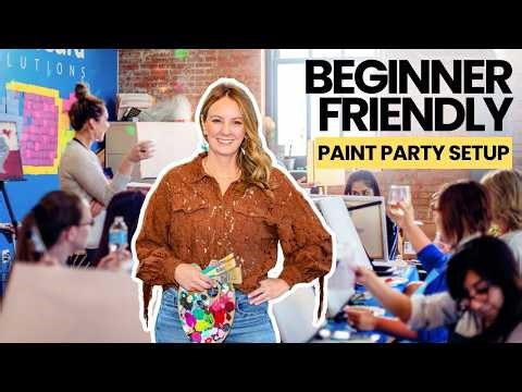 How to Set Up a Profitable Paint Party (Step-by-Step for Beginners)
