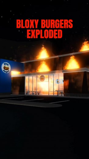 OMG??? IT EXPLODED 😱😱😱 #bloxburg #bloxyburgers #bloxyburgersexploded #roblox #foryou #bloxburgrevamp #fyp