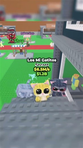 NEW Los Mi Gatitos TROLL😂 I Stole BEST SECRET FROM The NEW FUSE MACHINE 😱 #roblox #stealabrainrot