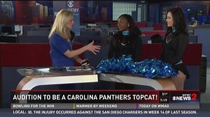 Be A TopCat: Carolina Panthers To Host TopCat Cheerleader Auditions