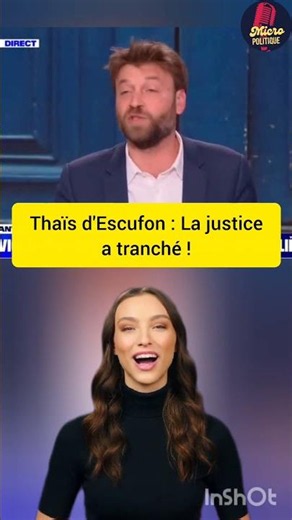 Thaïs d'Escufon: The verdict is in!
