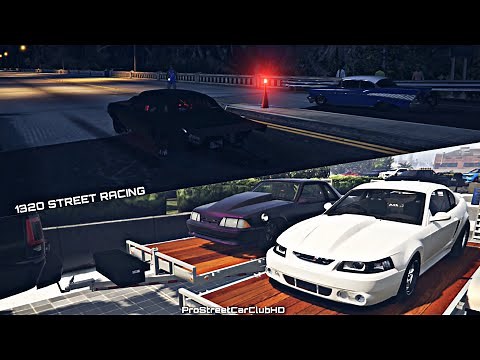 (PC) GTA FiveM: 1320 Street Racing| Drag Racing On A Bridge With 1200-1300HP Cars Gets Wild!