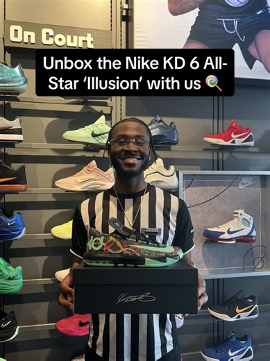 Lancement des Nike KD 6 All-Star 'Illusion' demain