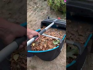 Stop Raking Leaves 🍂 Use This Eco-Friendly Leaf Collector | No Batteries, Gas, or Electric Needed!