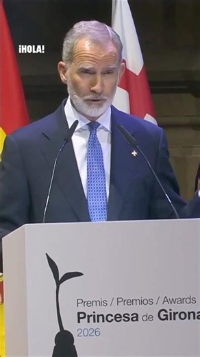 El guiño de Felipe VI a la selección española en su discurso en los Premios Princesa de Girona