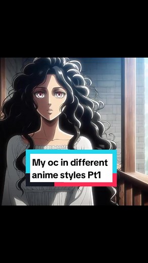 Anime Styles: Curly-Haired OC Transformations | #oc #anime #curlyhair