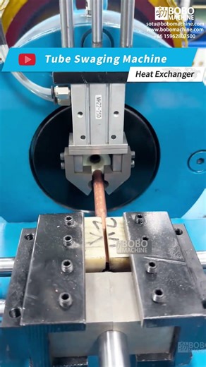 Copper Heat Pipe Rotary Swage Reducing Machine