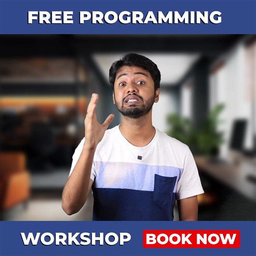 🎯60 Minutes Free Programming Workshop🎯
