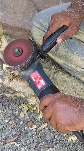 Angle Grinder vs Wood – INSANE Power! 🚀