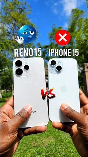 Oppo Reno15 vs iPhone 15 🎥 Video Test 😱 Shocked Results!