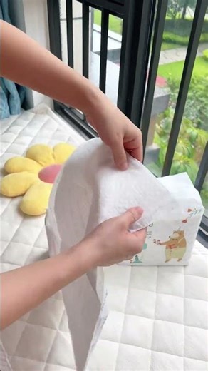 Mess-Free Diaper Changes? Yes Please! 👶✨#babycare #shorts #babyessentials