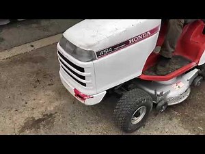 ホンダ 乗用草刈機 hydrostatic 4514 無段変速