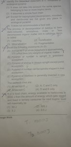 ecological pyramid(1) It does not take into account the same s... | Filo