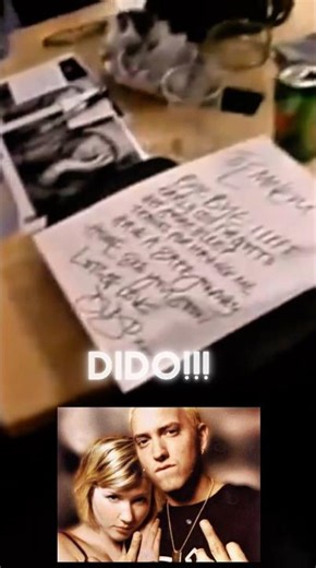 Eminem reads a letter from Dido after their iconic “Stan” performance Backstage in London 2000!✉️💙